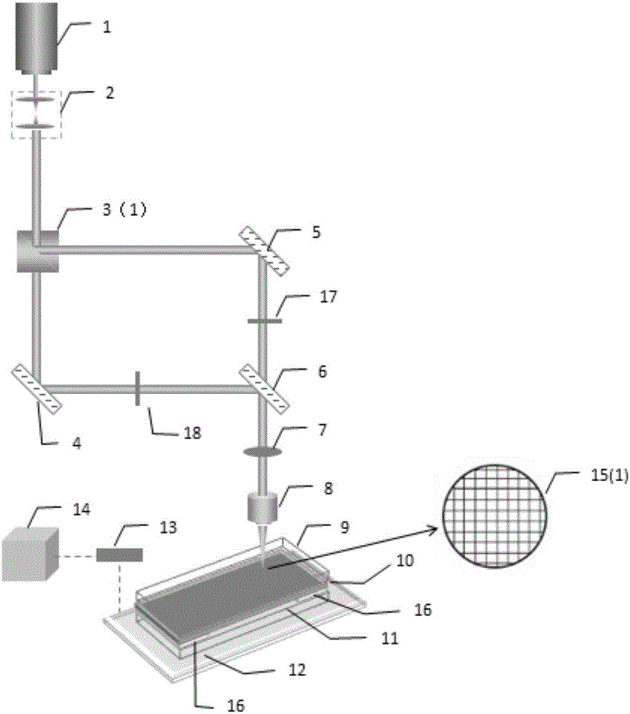 System and method for preparing patterned metal thin layer through pulse laser-induced forward transfer