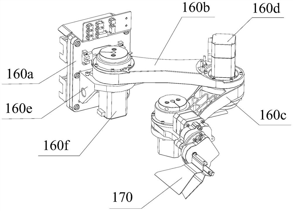 Automatic pancake overturning mechanism and automatic pancake preparation machine comprising same