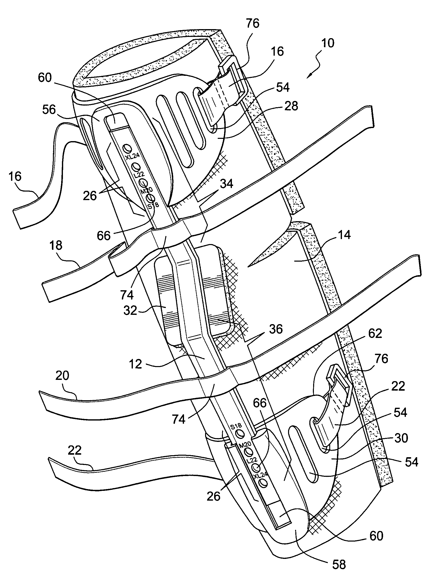 Knee immobilizer