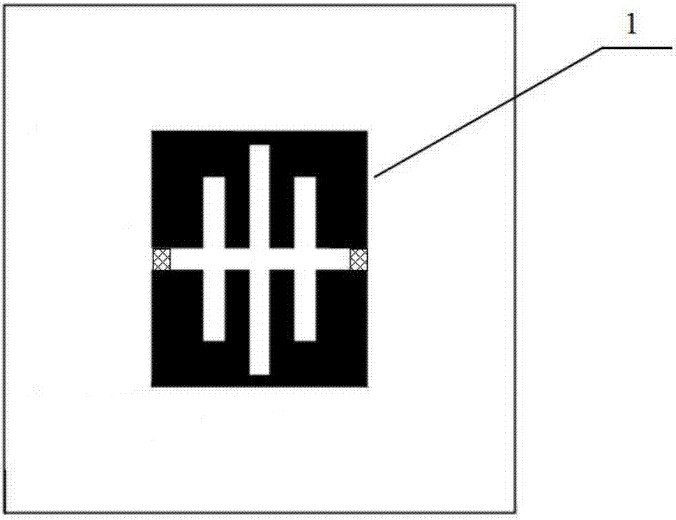 Interdigital slot unit loaded with capacitance variable diodes and reconfigurable reflection array antenna