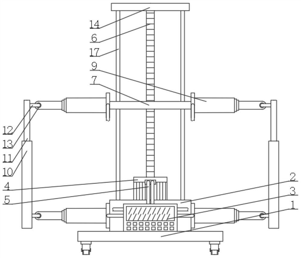 Slope fixing device for water conservancy project