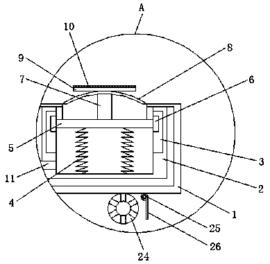 Electric heating fan convenient to adjust