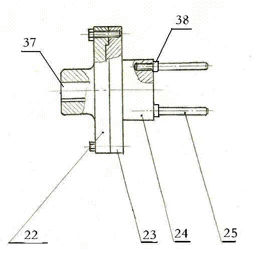 Flat wire vertical winding machine