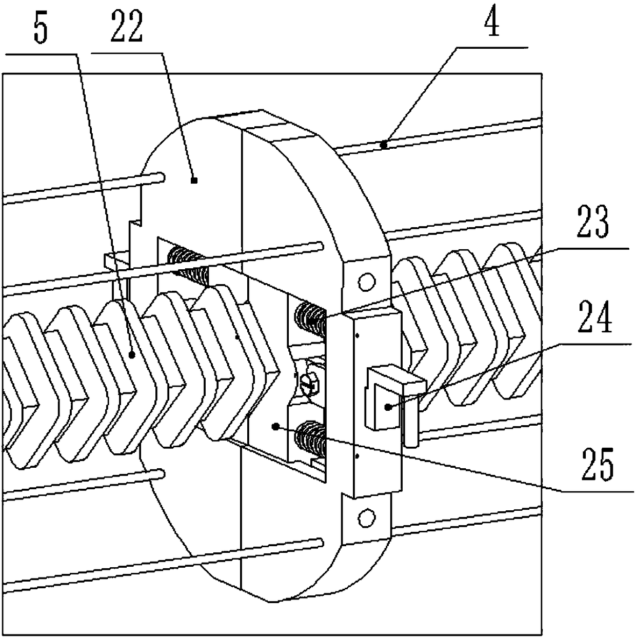 Telescopic type size variable continuous type robot