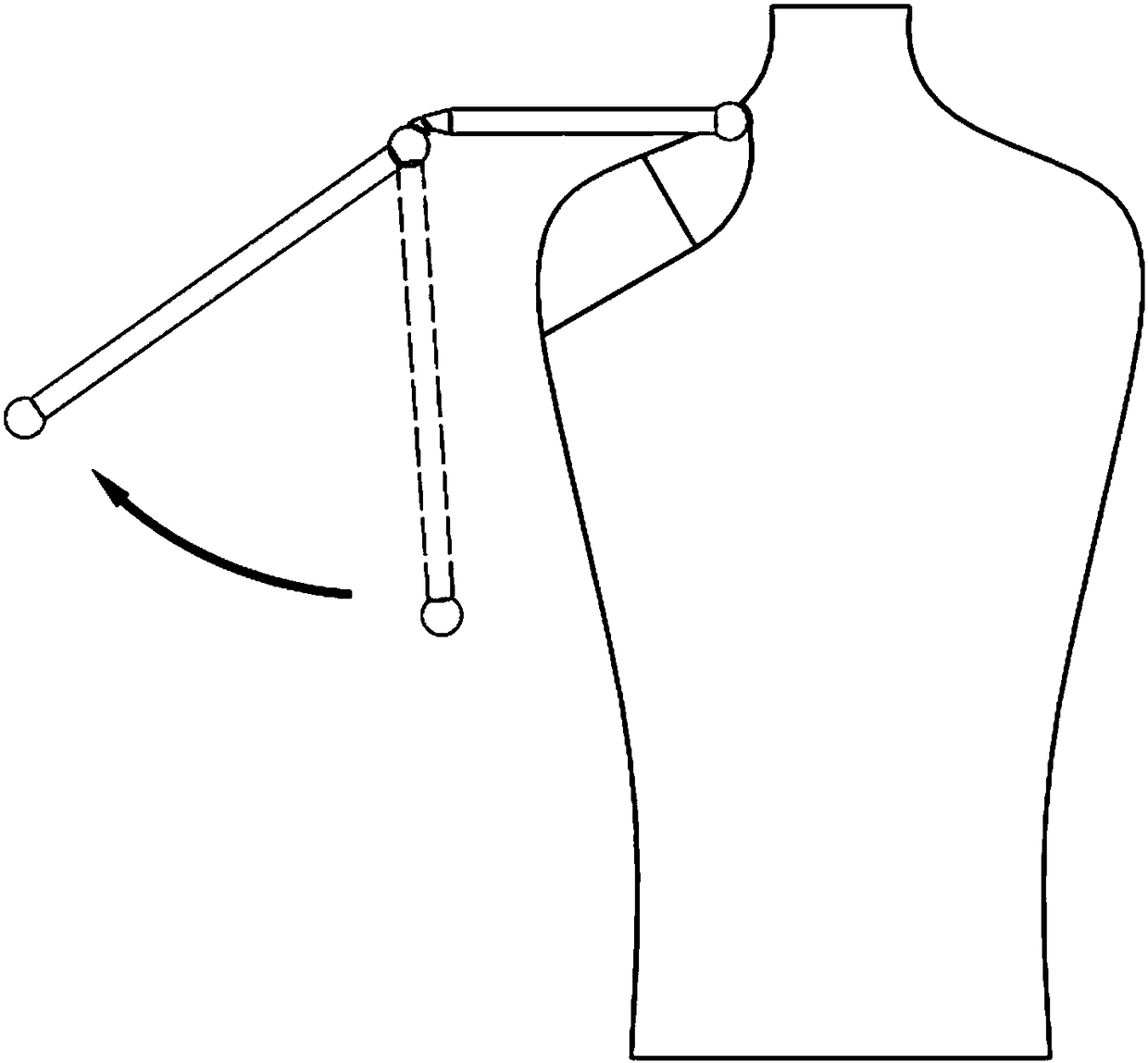 A shoulder joint design method for exoskeleton robot based on four-bar linkage mechanism