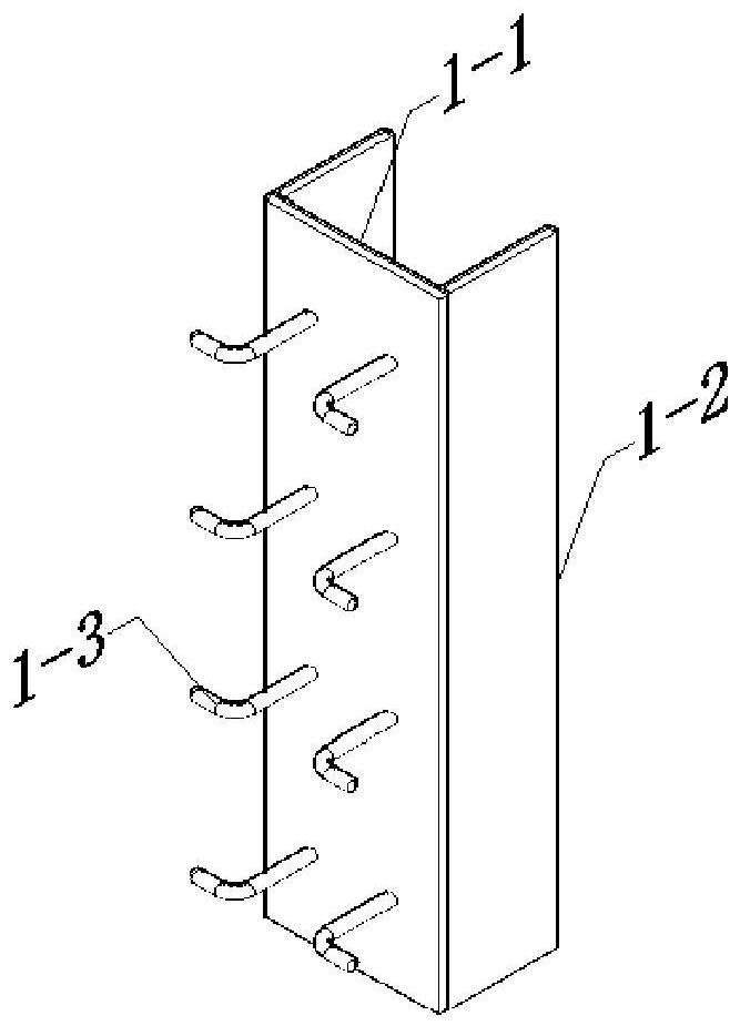 A flexible connection structure and construction method of block filling wall and concrete frame structure