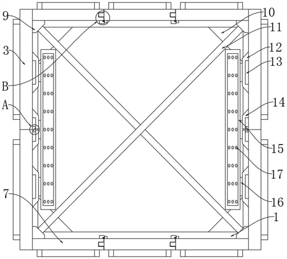 Assembled high-load cofferdam for water conservancy construction and using method thereof