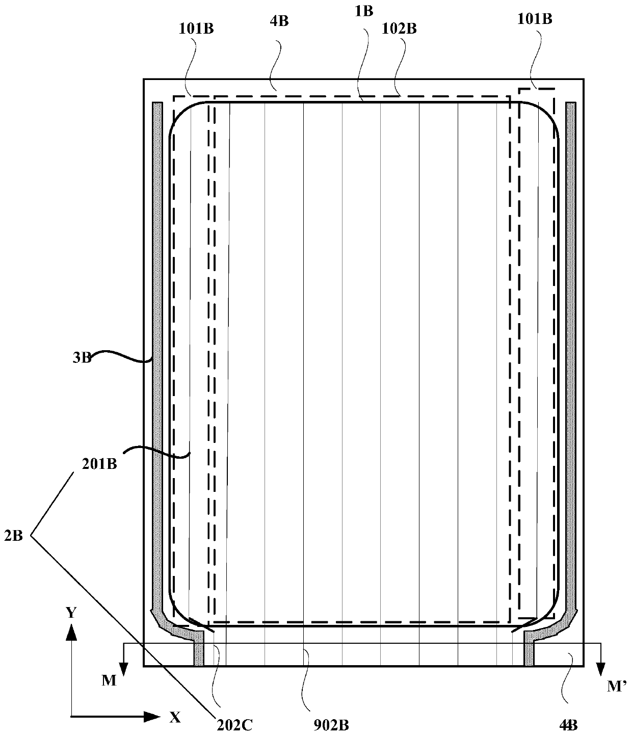 A display panel and a display device