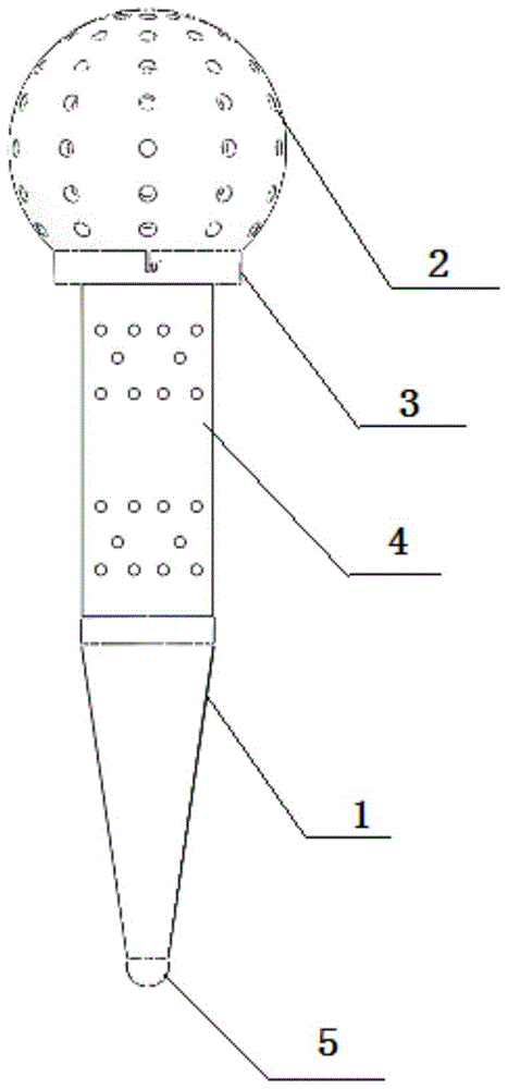 A monocular vision measurement method for large parts