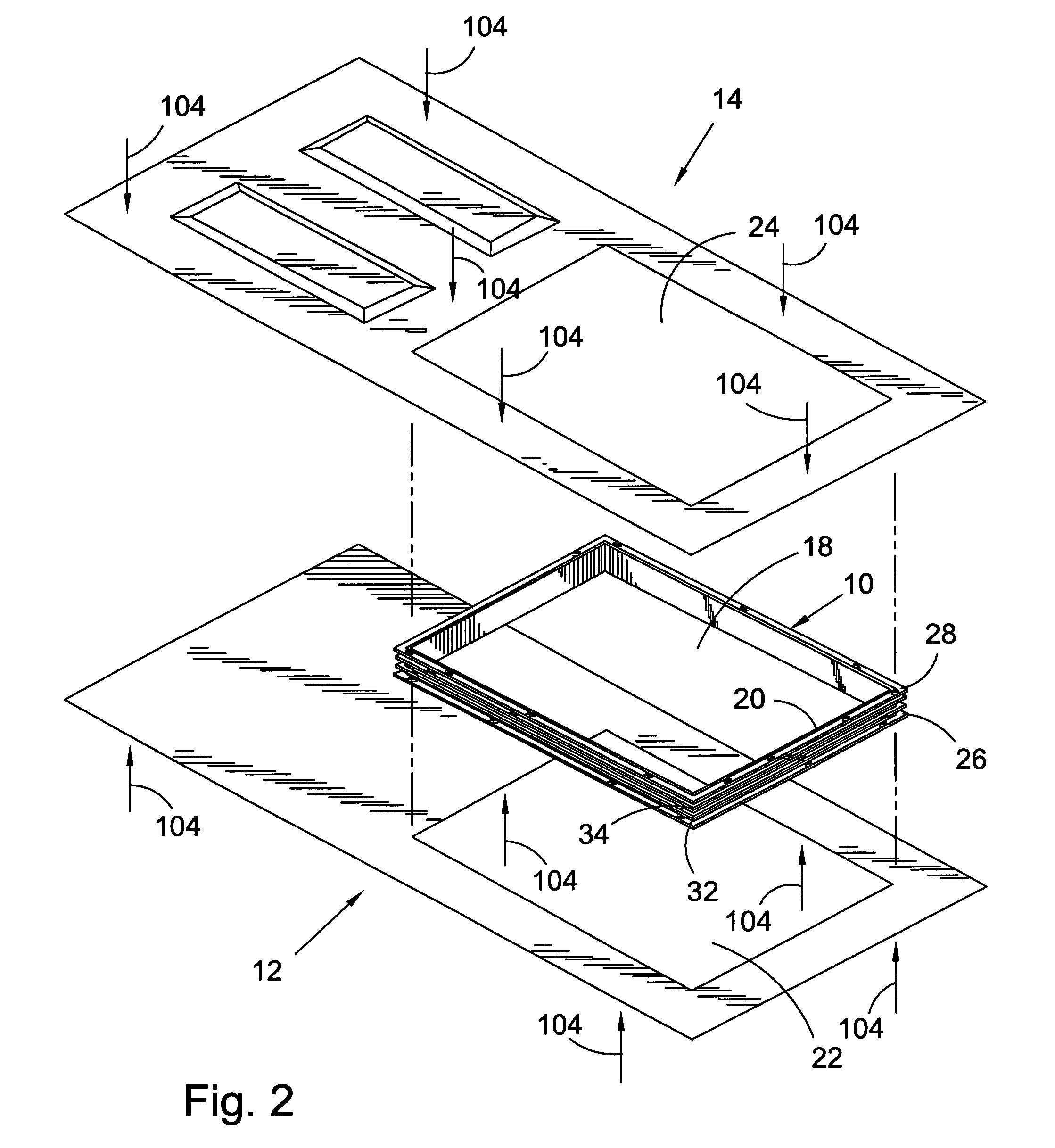 Apparatus and method of fabricating a door