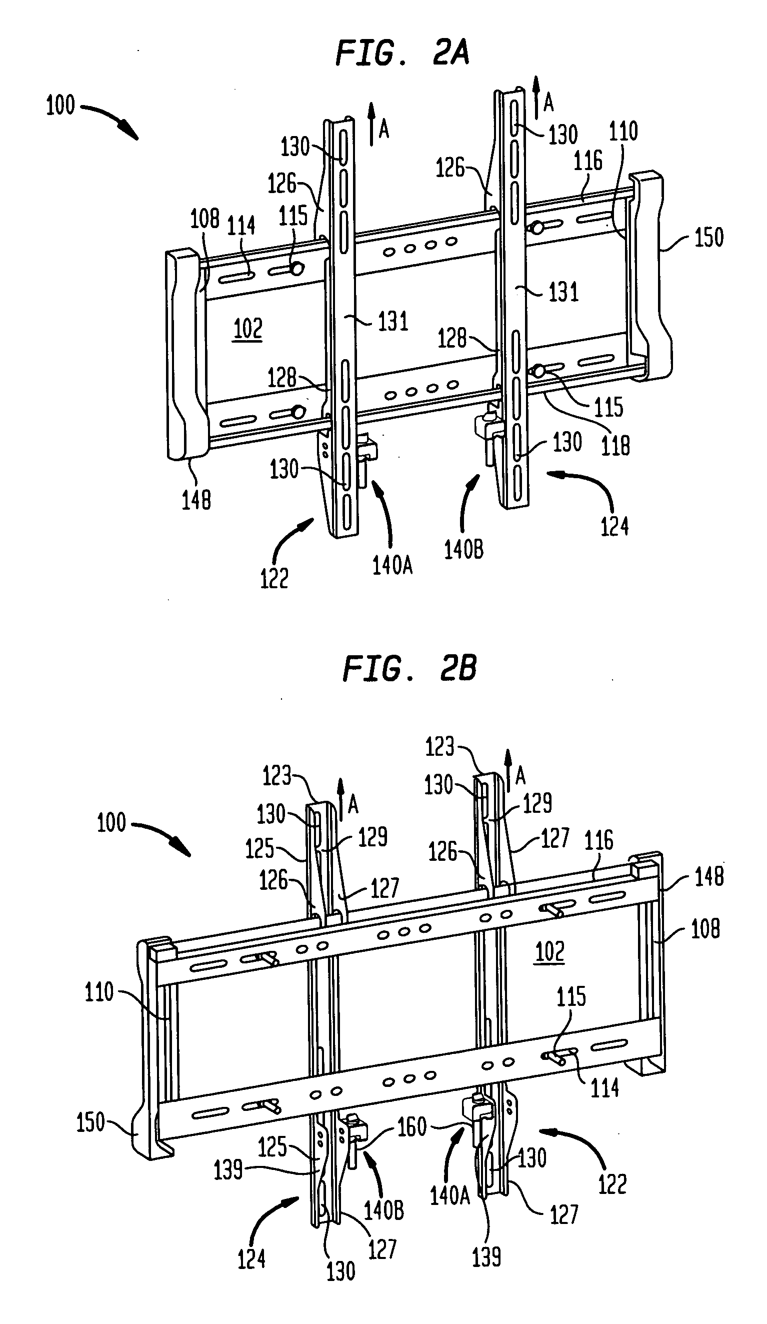 Flat panel display mounting