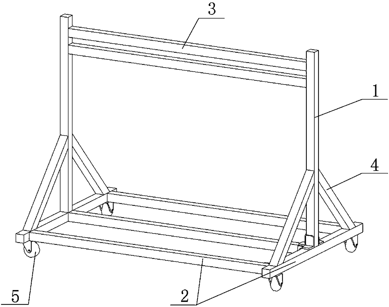 Test bracket for wireless charging device