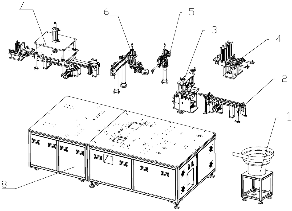 Paper loop glue rolling device and full-automatic production equipment for toilet paper reels