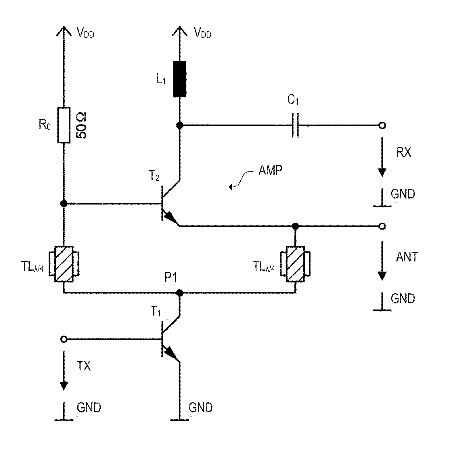 Active quasi circulator