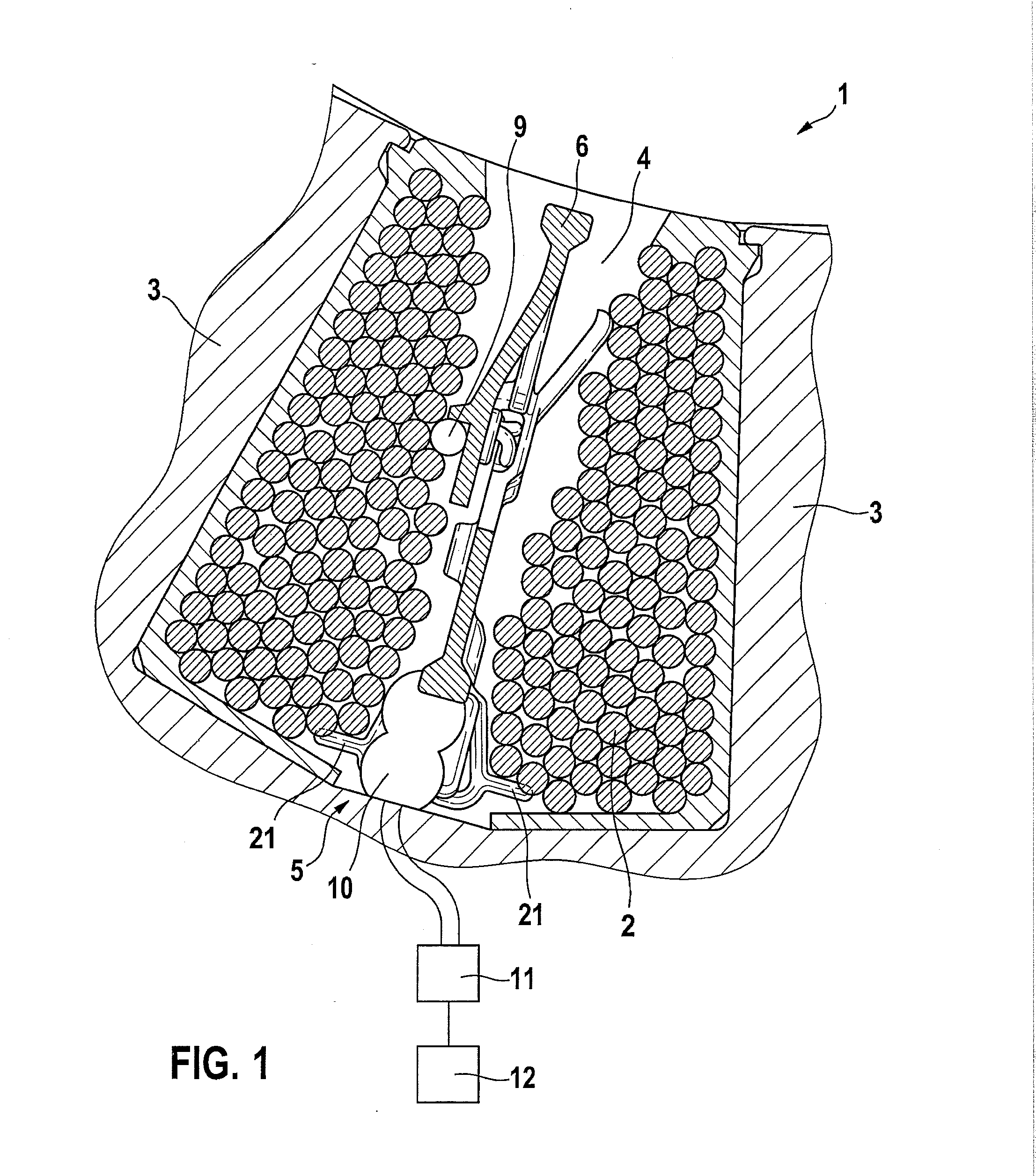 Stator of an electrical machine