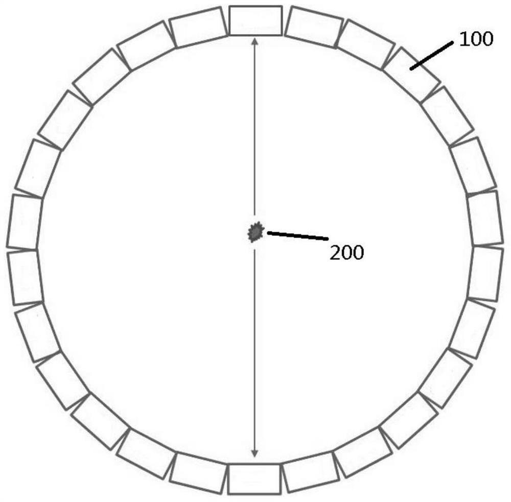 Positron emission tomography photon detection device