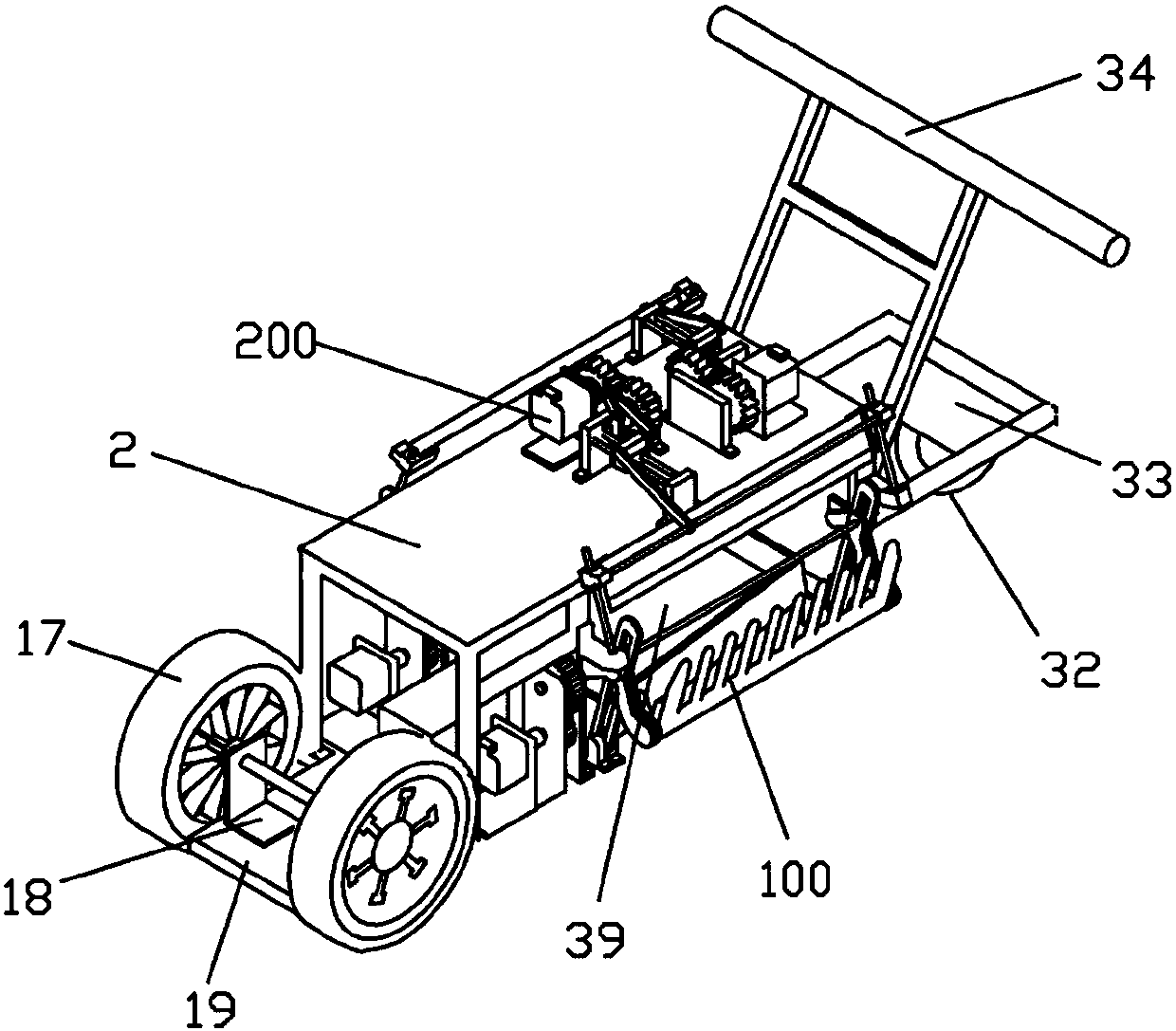 Assistant strawberry picking device