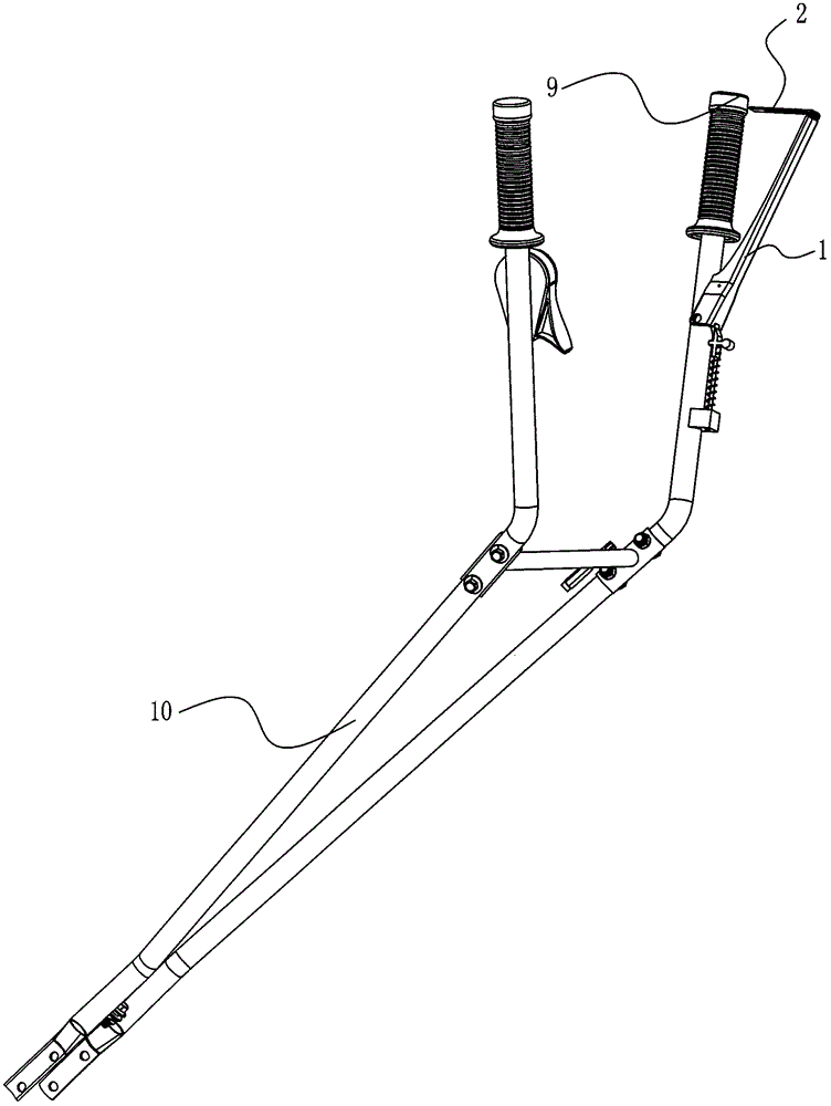 Mini-tiller driven by engine provided with miniature propane fuel tank and tank extruding method