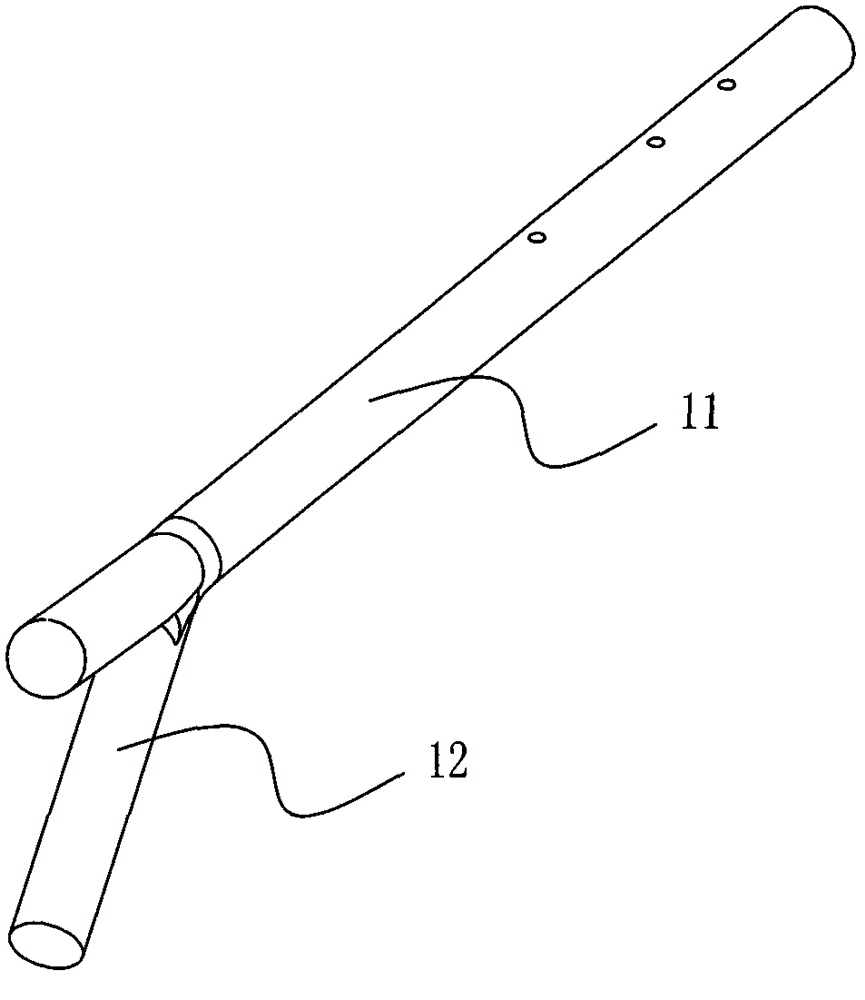 Mini-tiller driven by engine provided with miniature propane fuel tank and tank extruding method