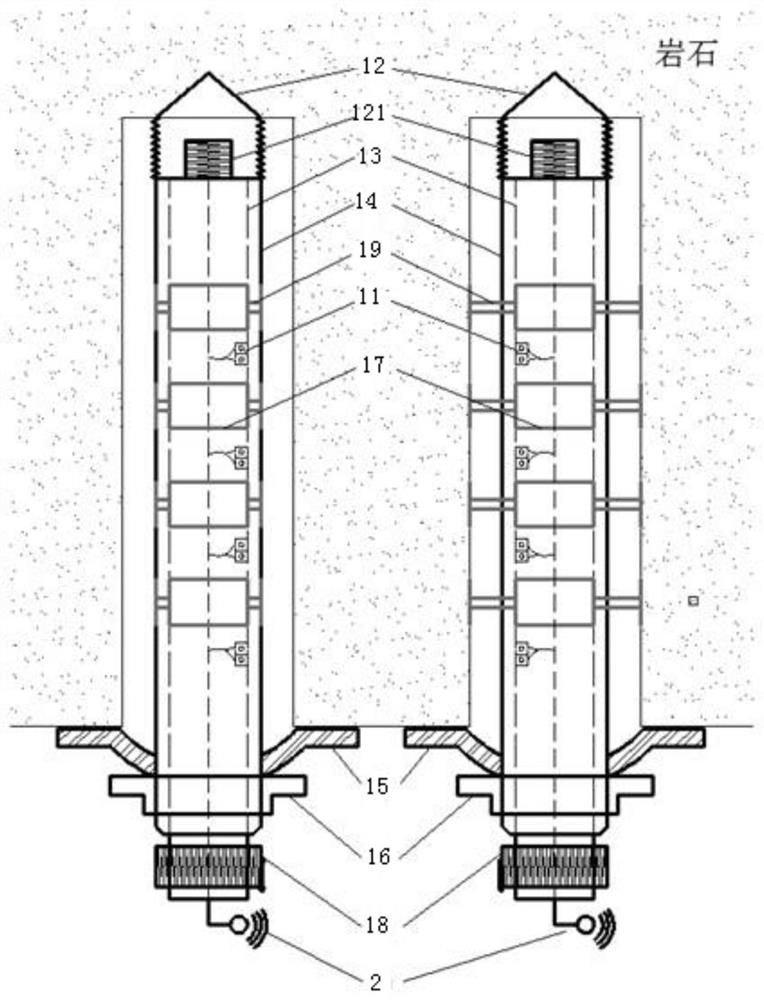 Bolt stress monitor based on zigbee technology and its application method