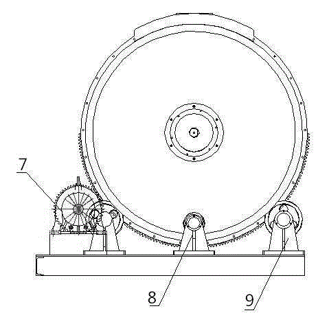 Mouse cage stirring machine