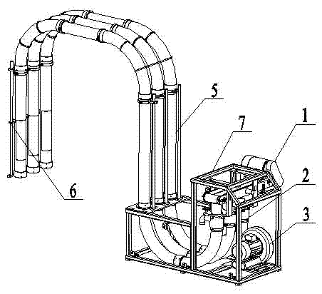 Updraft multistage automatic cup distributing system