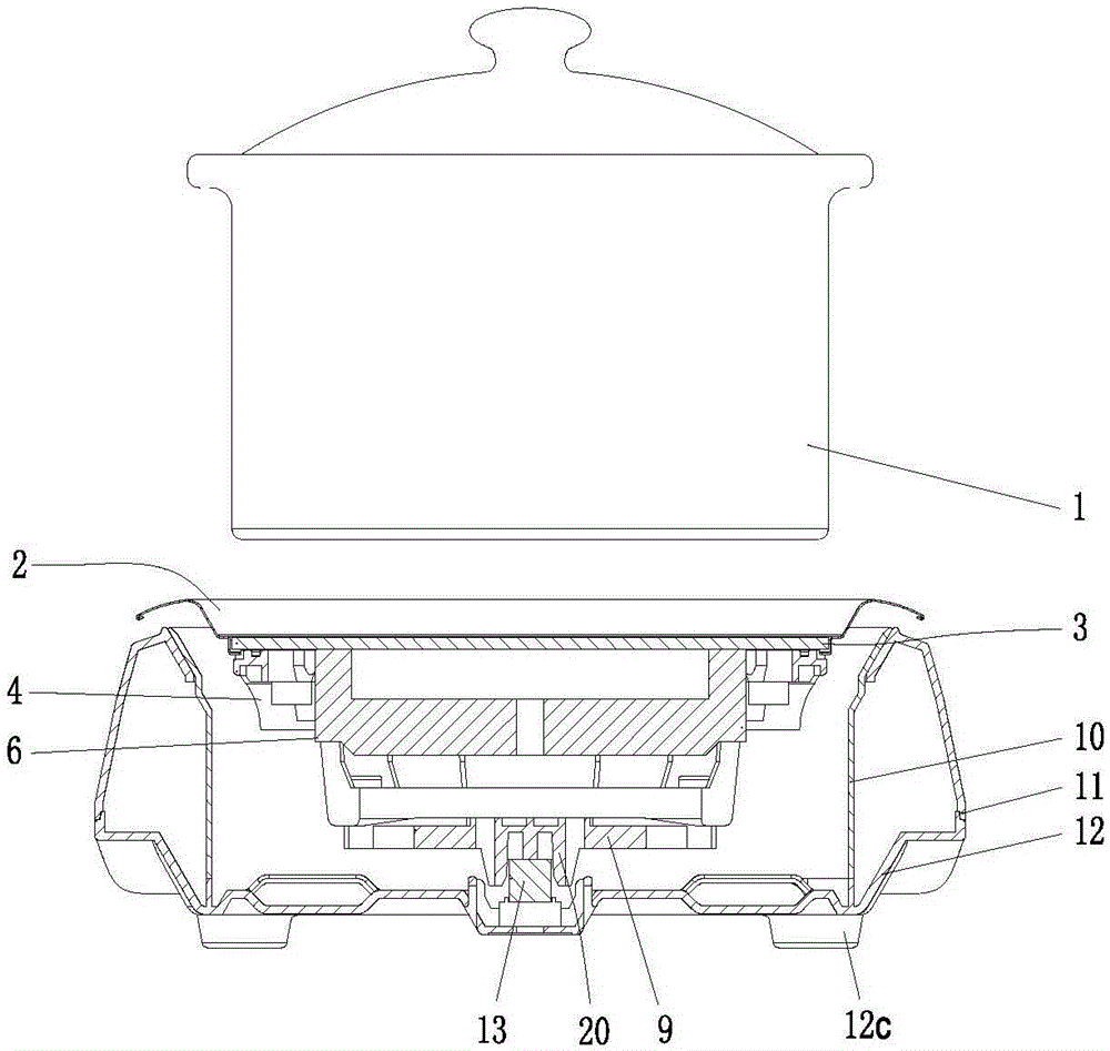 Digital and quantitative electric heating stove and implementation method thereof