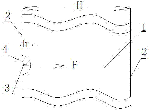 Finishing method and finishing tool for base paper of printing paper