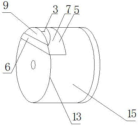 Finishing method and finishing tool for base paper of printing paper