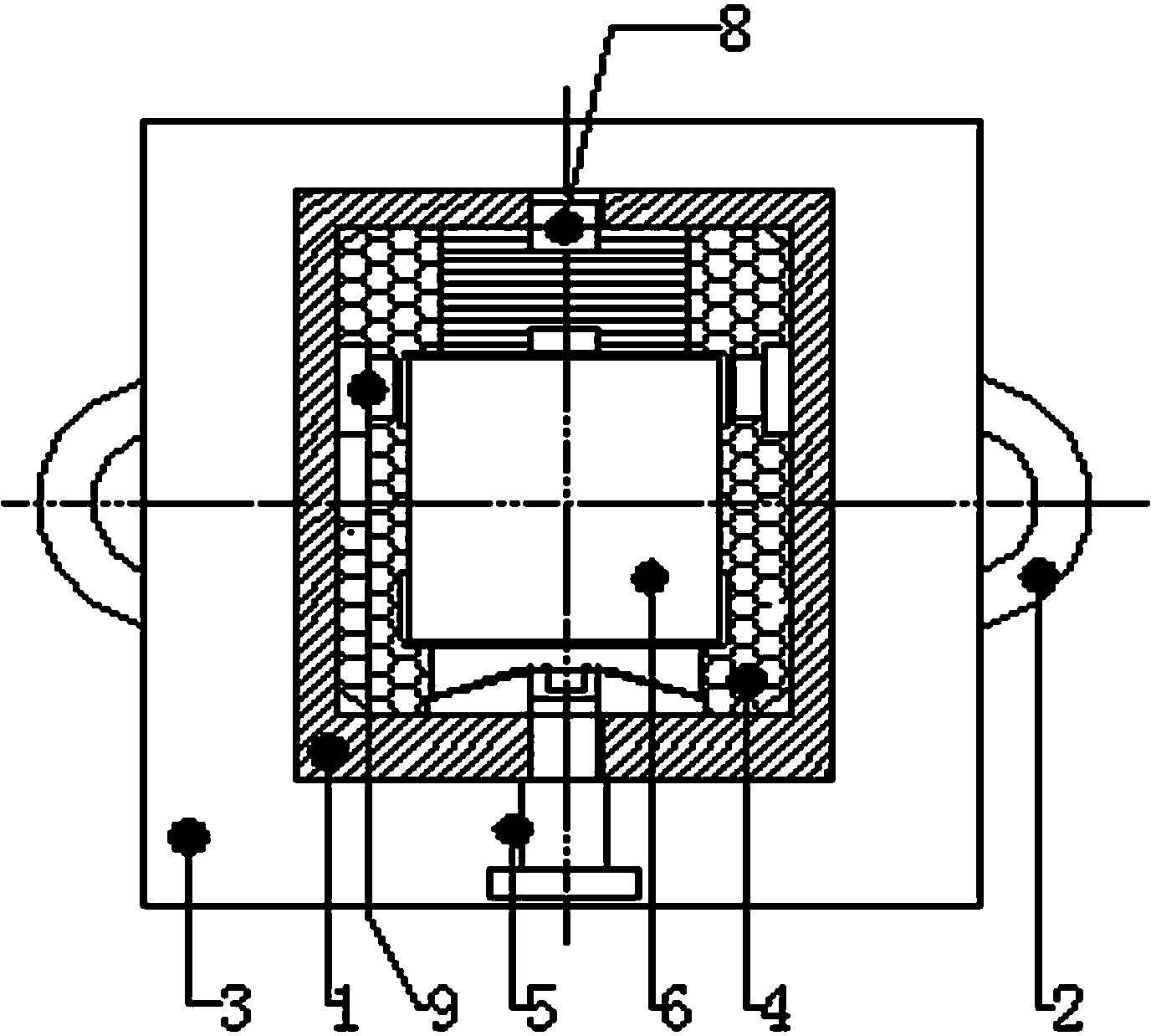 Bridge expansion joint trussed beam box