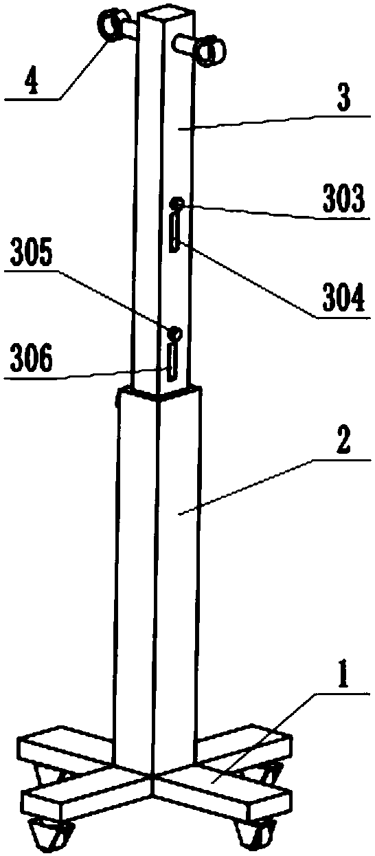 Convenient infusion bottle rack