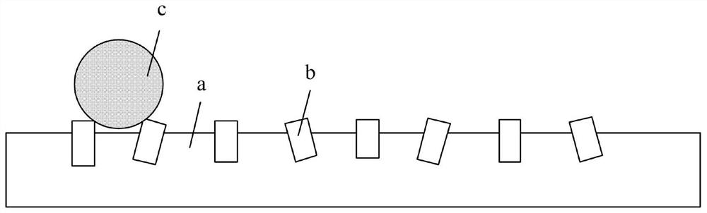 Metal-phobic material and application thereof