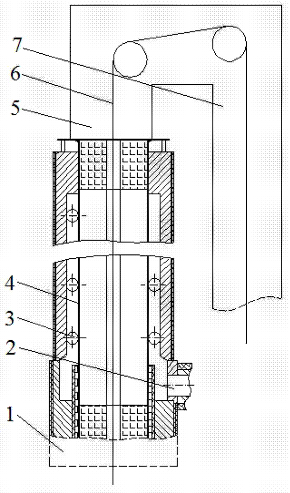 Design method of creep life of large-sized bright annealing muffle tube and like