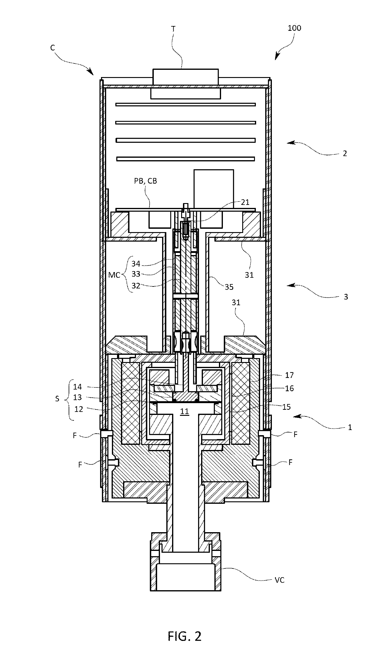 Vacuum monitor