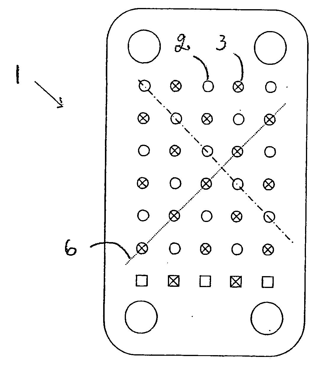 Heat Exchanger With Indentation Pattern