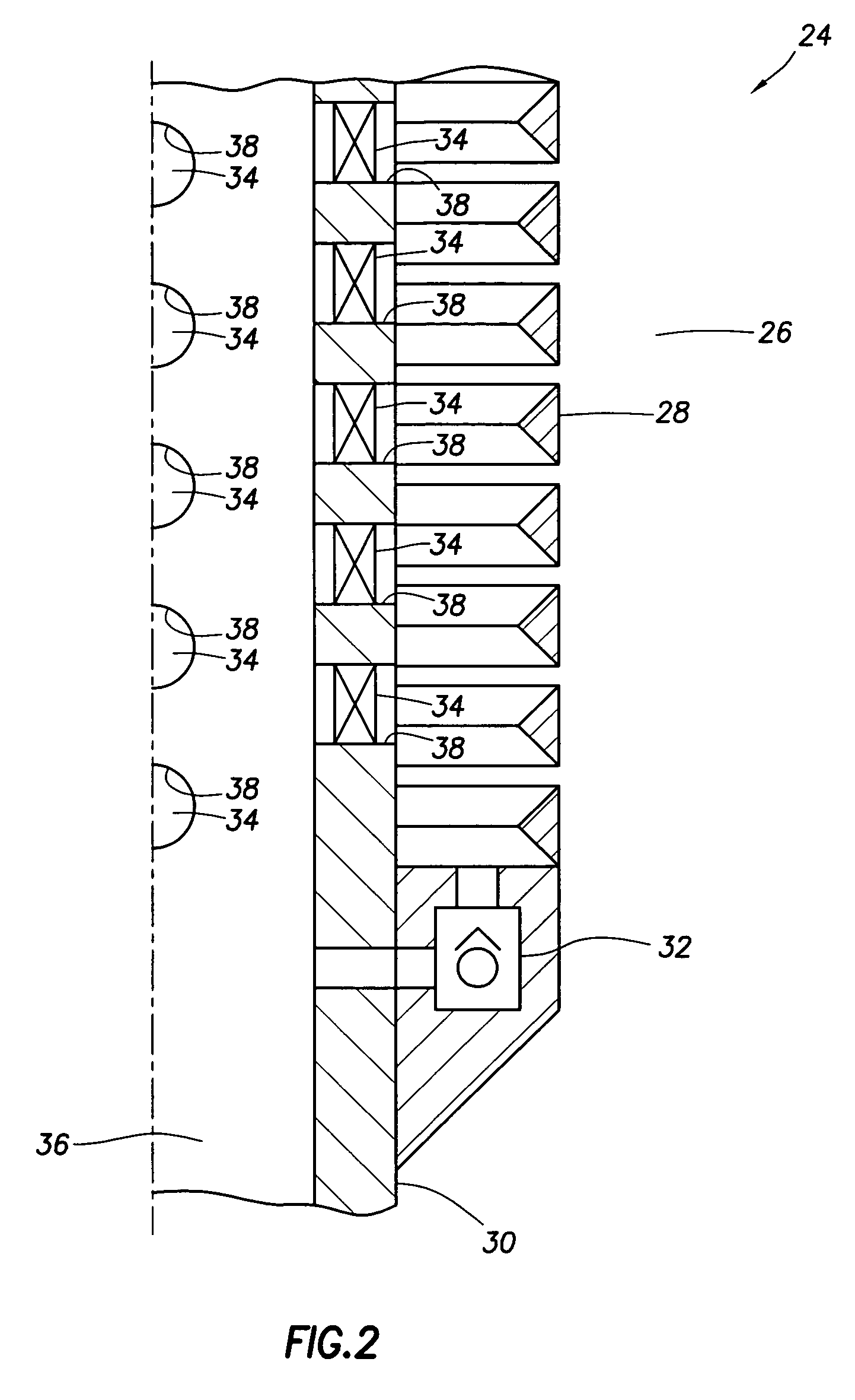 Well system having galvanic time release plug