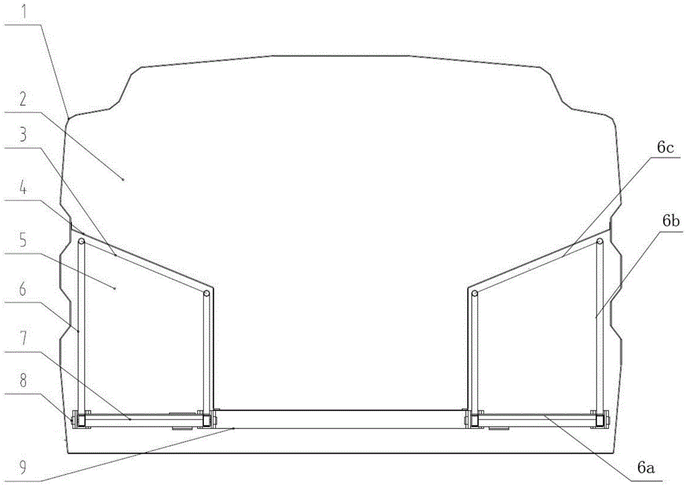 Garbage can assembly and road cleaning car