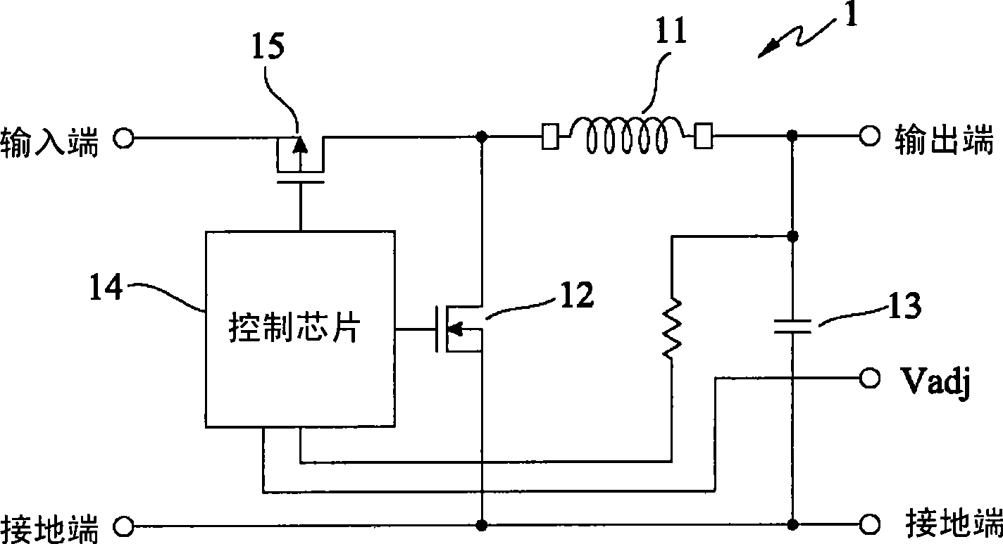 Combined circuit and electronic element