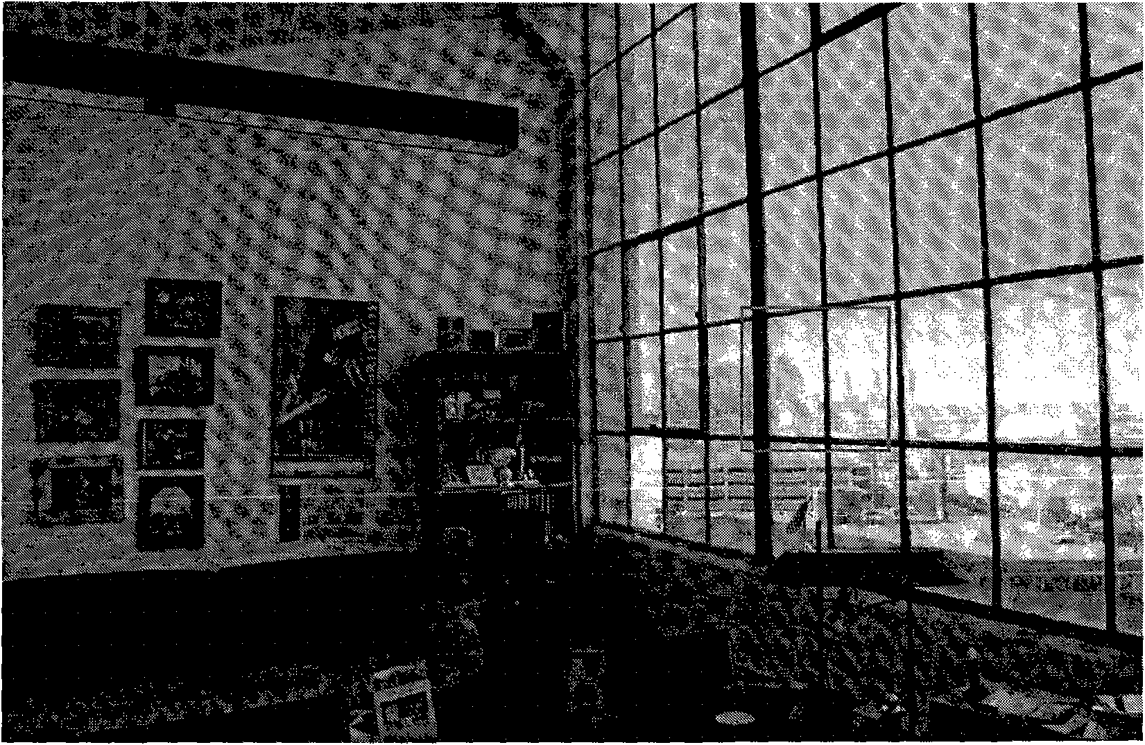 High dynamic range image tone mapping method based on retina adaptive model