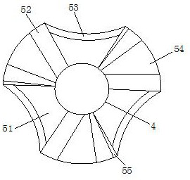 Nasal plug fixing head cap of newborn clinical breathing machine