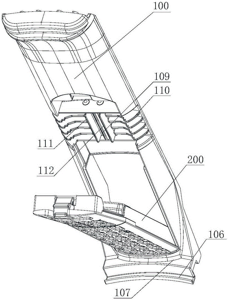 Omnibearing thread scrap filtering unit and washing machine