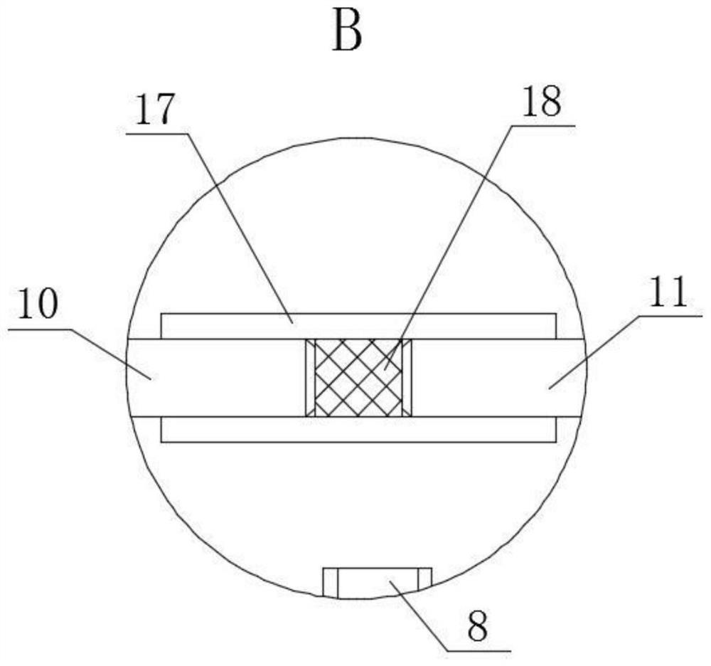 A product cleaning line with multi-section lengthened nozzles adjacent to the left and right of the support plate