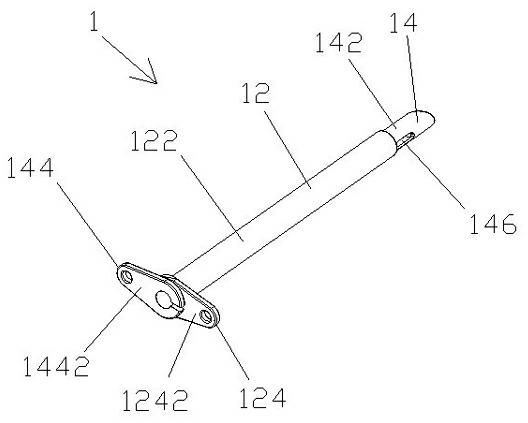 Steel wire cerclage fixing device