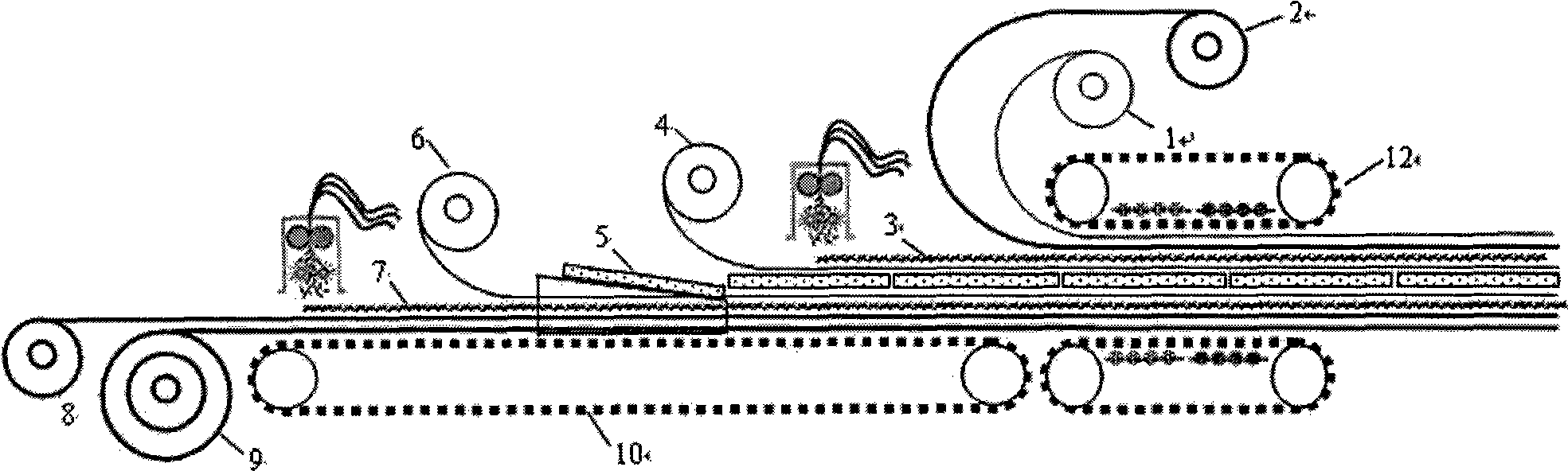 Polyurethane multilayer composite sheet for automotive headliner and processing method thereof