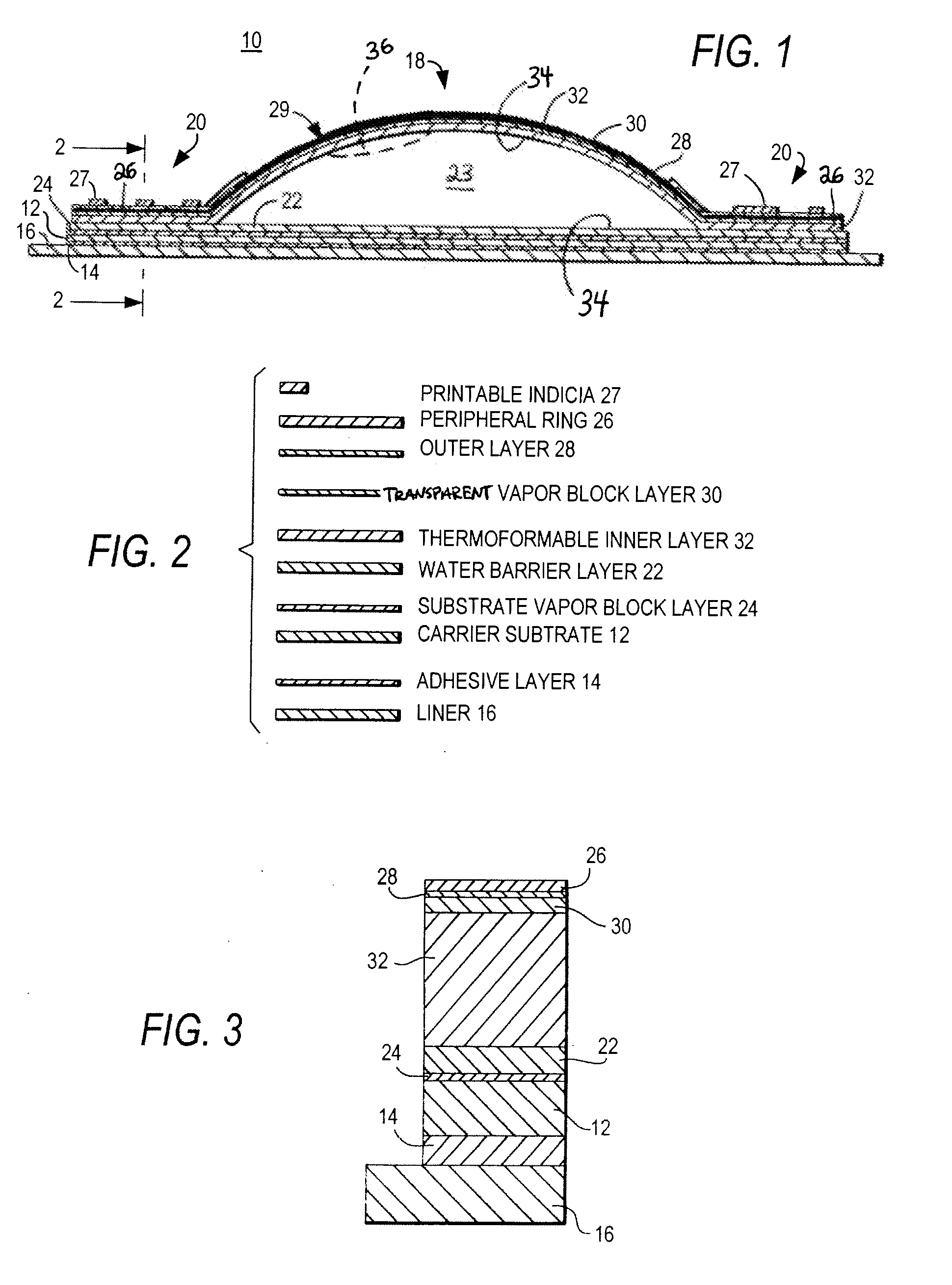 Freeze indicators suitable for mass production