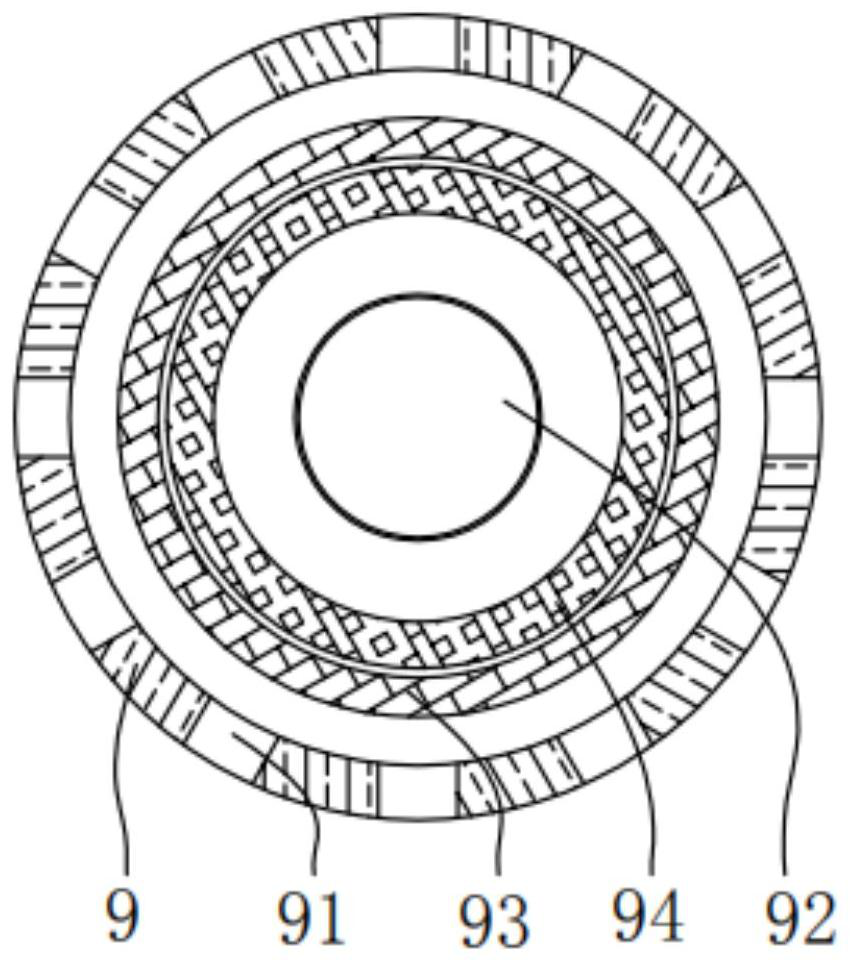 Rice milk production system with circulating cleaning function