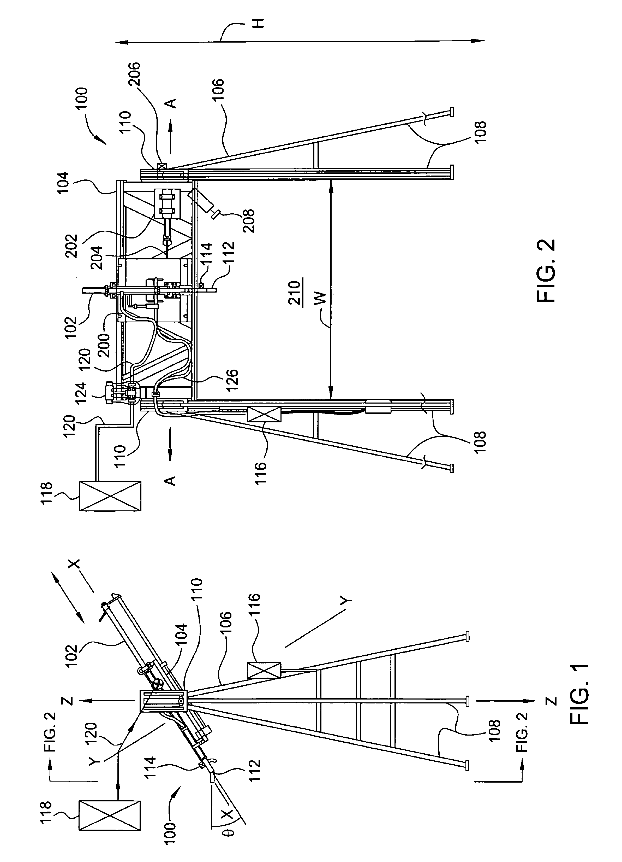 Concrete cooling injection unit and method of injecting a coolant into a concrete mixture