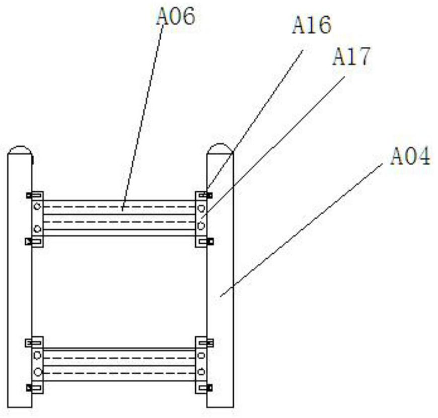 Stable bed for student dormitory