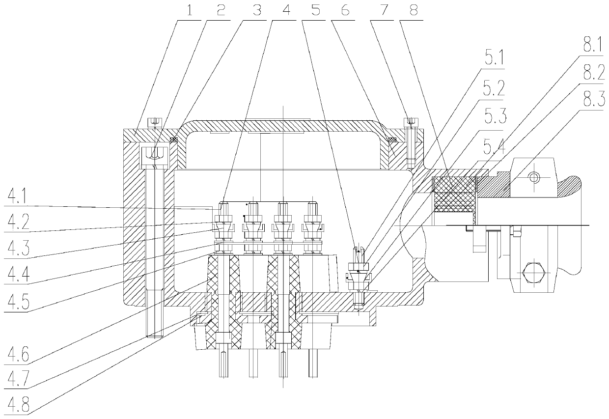 Explosion-proof junction box