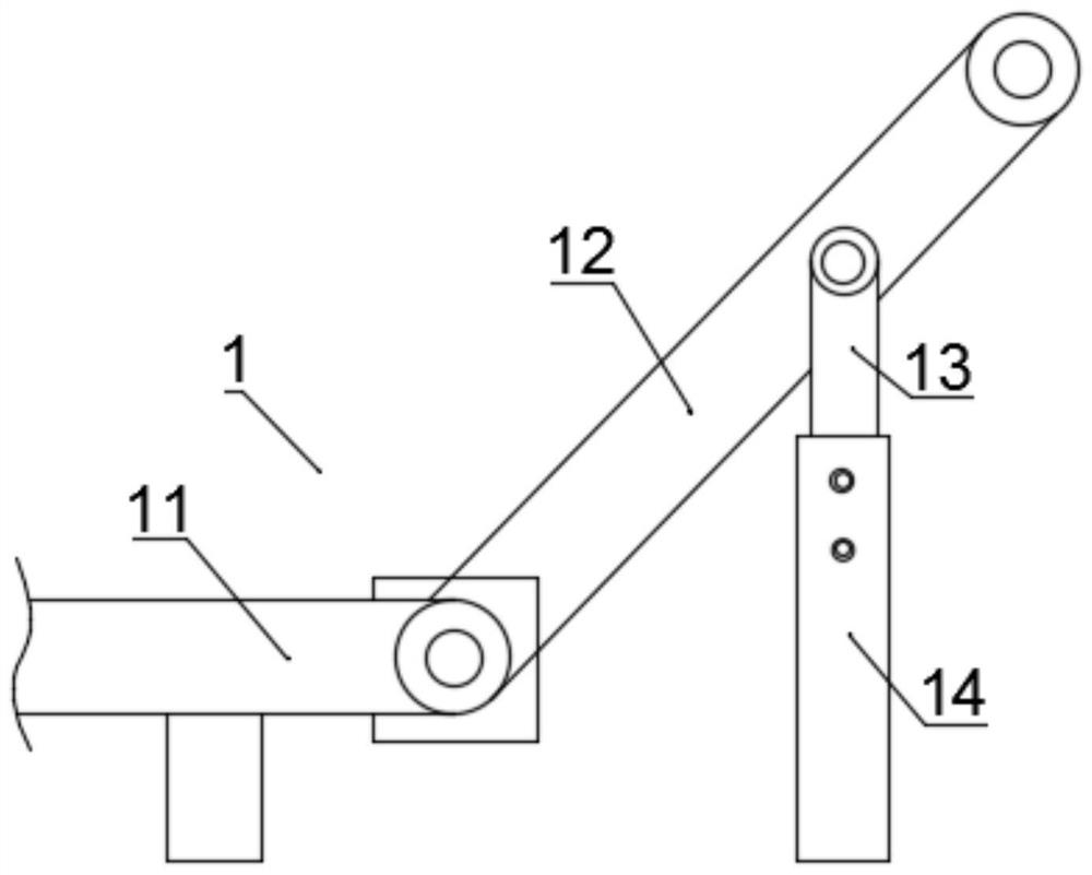 Household garbage incineration furnace slag treatment system